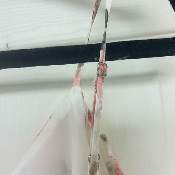 LPA Ruffle Neckline Adjustable Strap Maxi Dress NWT XXS - Picture 6 of 10